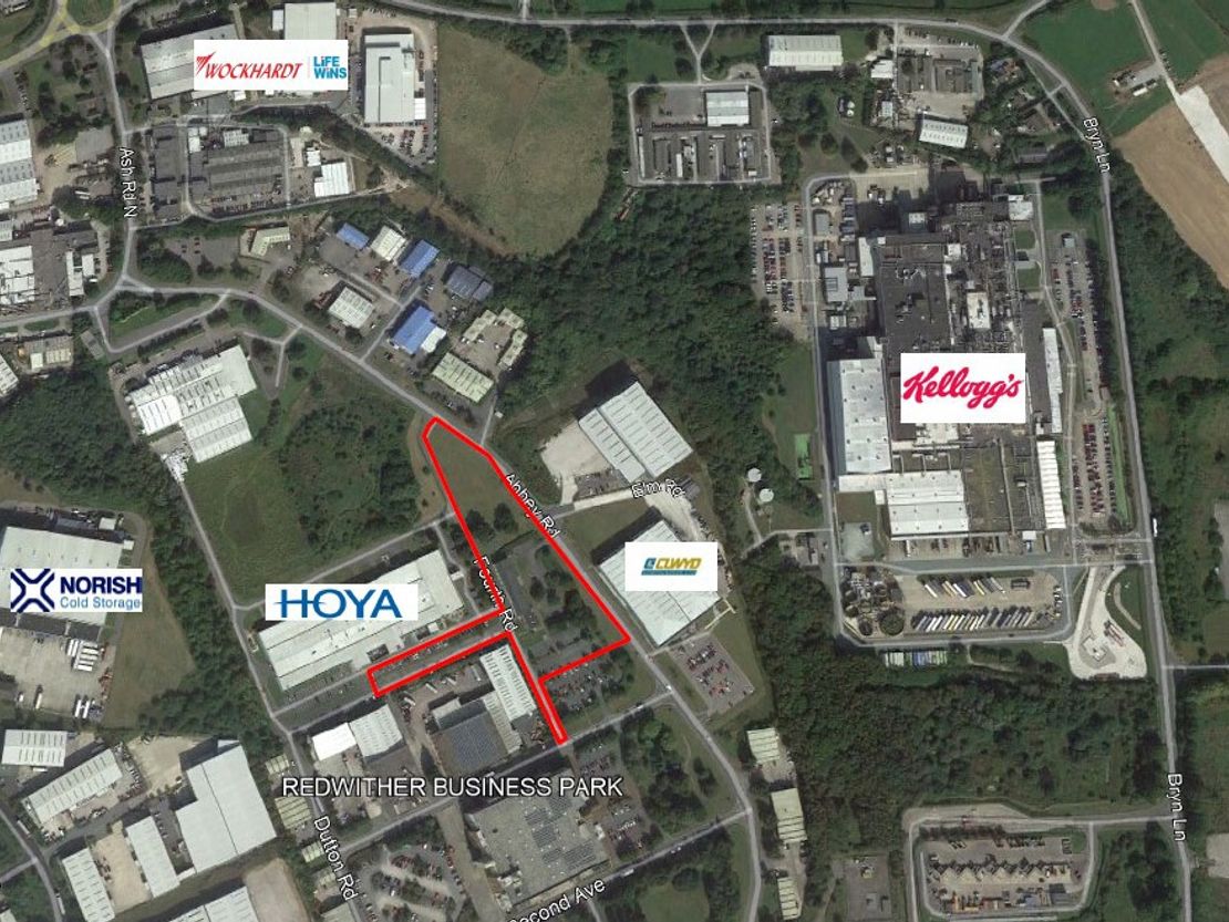 Land At Redwither Business Centre, Redwither Business Park, Wrexham, Wrexham, LL13 9XR