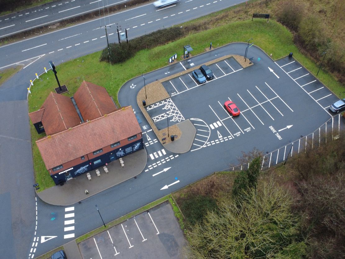 Starbucks Drive Thru, Attleborough Bypass, Besthorpe, Attleborough, Norfolk, NR17 2PU