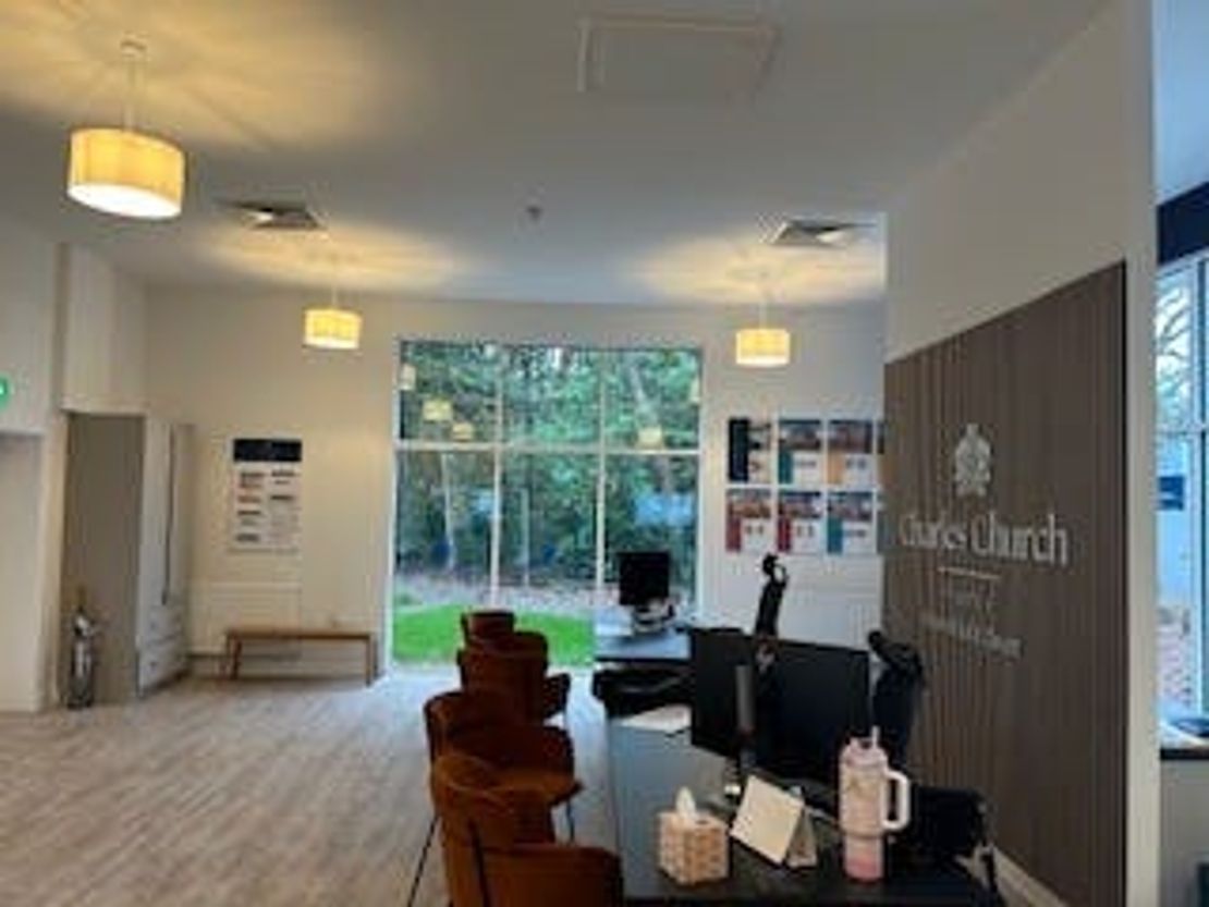 Community Offices and Hall, Crownfield Court, Woodlands Lane, Windlesham, GU20 6AS