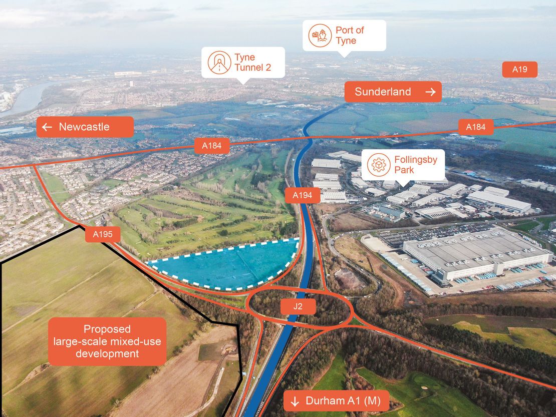 Land At Leam Lane, Gateshead, Tyne And Wear, NE10 8YF