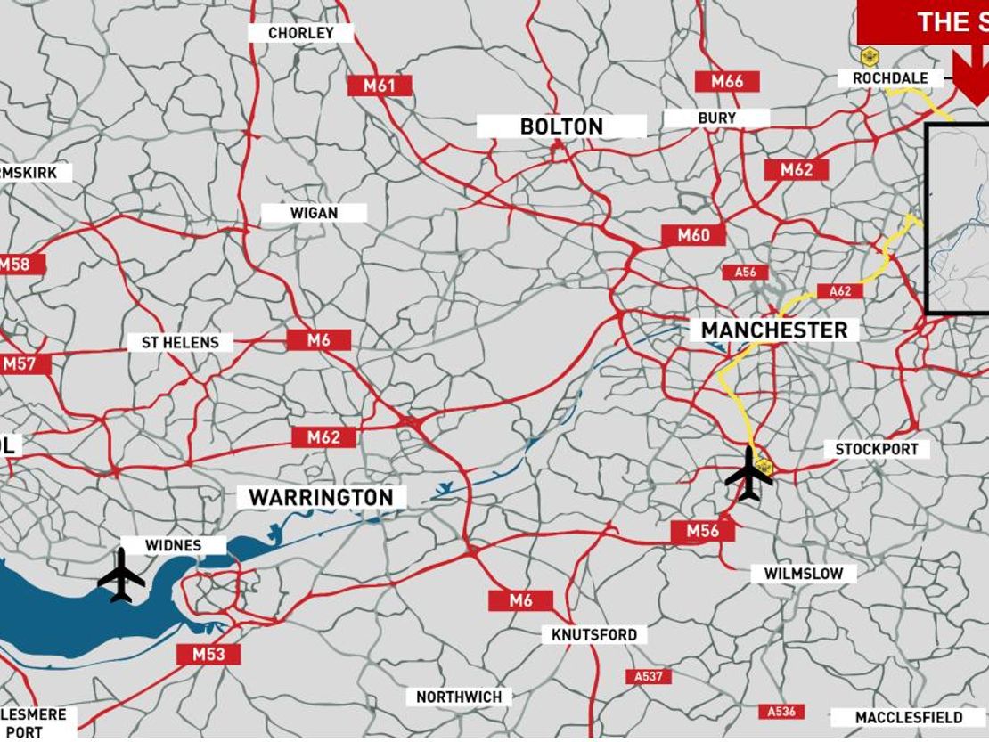 Land And Properties At Ogden Lane, Ogden Lane, Newhey, Rochdale, Lancashire, OL16 3TQ