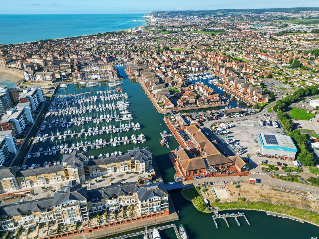 Unit 1 The Boatshed, The Waterfront Sovereign Harbour, Harbour Quay, Eastbourne, East Sussex, BN23 6JH