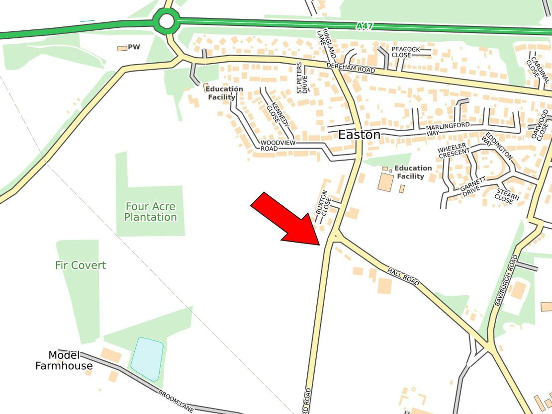 Local Centre Land, Marlingford Road, Easton, Norwich, NR9 5DR
