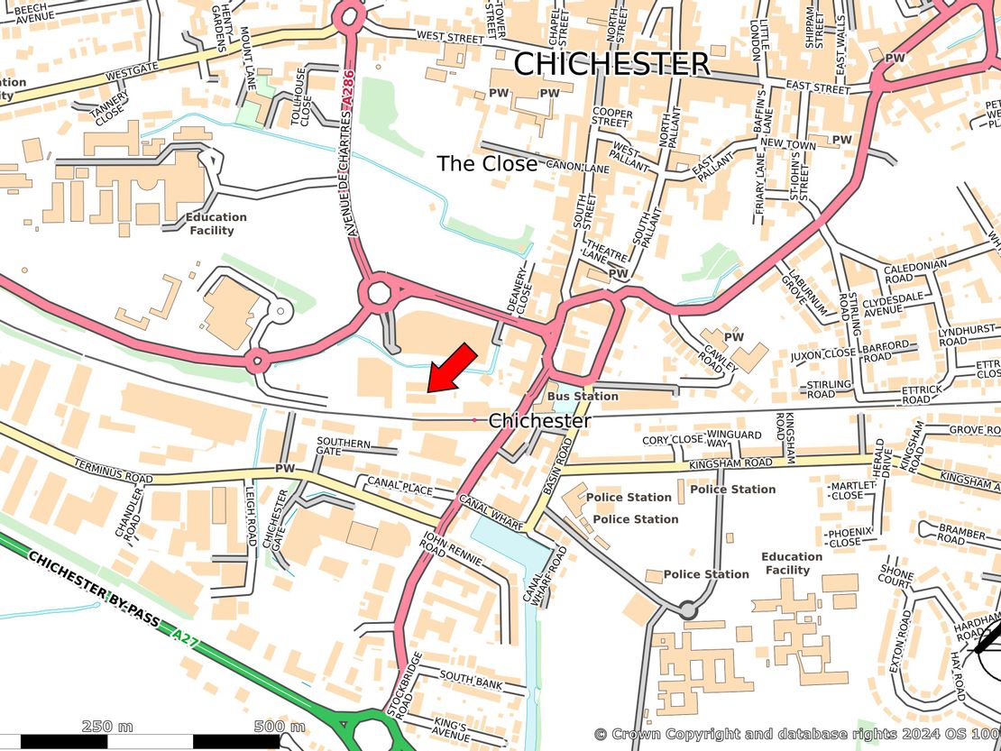 Chichester Train Station, Station Approach, Chichester, West Sussex, PO19 8DN