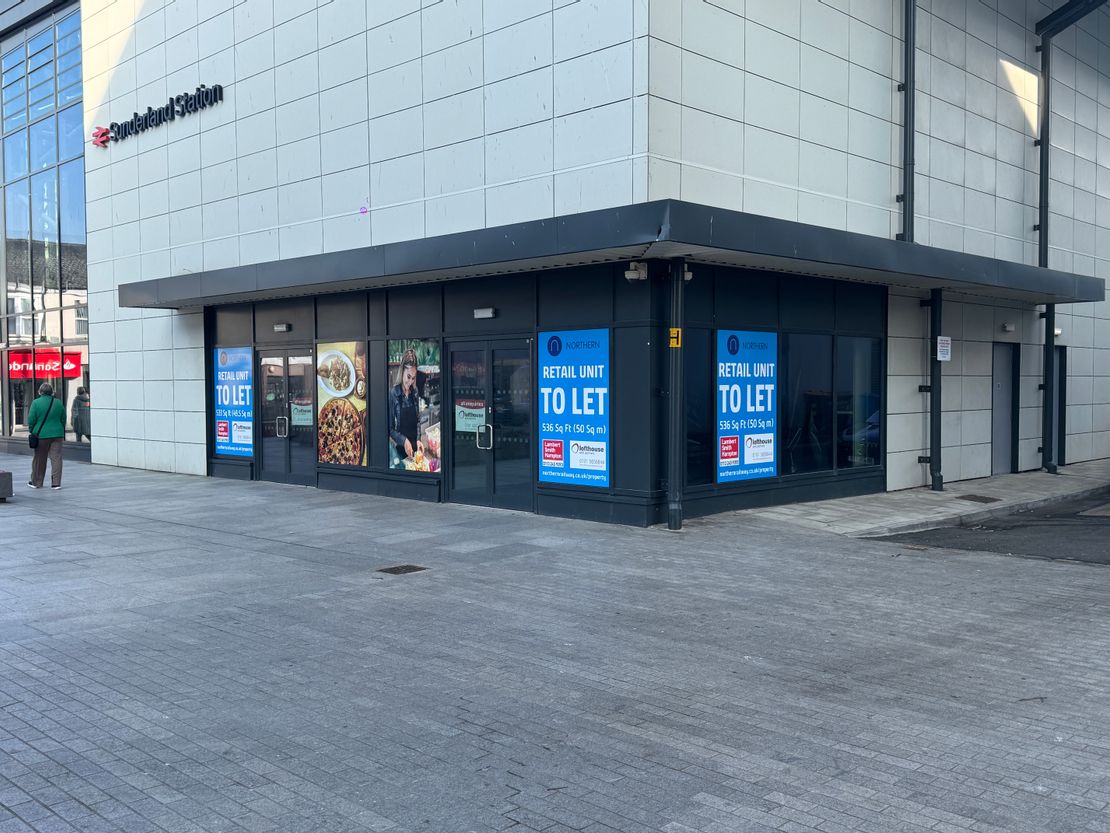 Sunderland Station, Units 2 3 & Pop Up Site, Athenaeum Street, Sunderland, Tyne And Wear, SR1 3HP