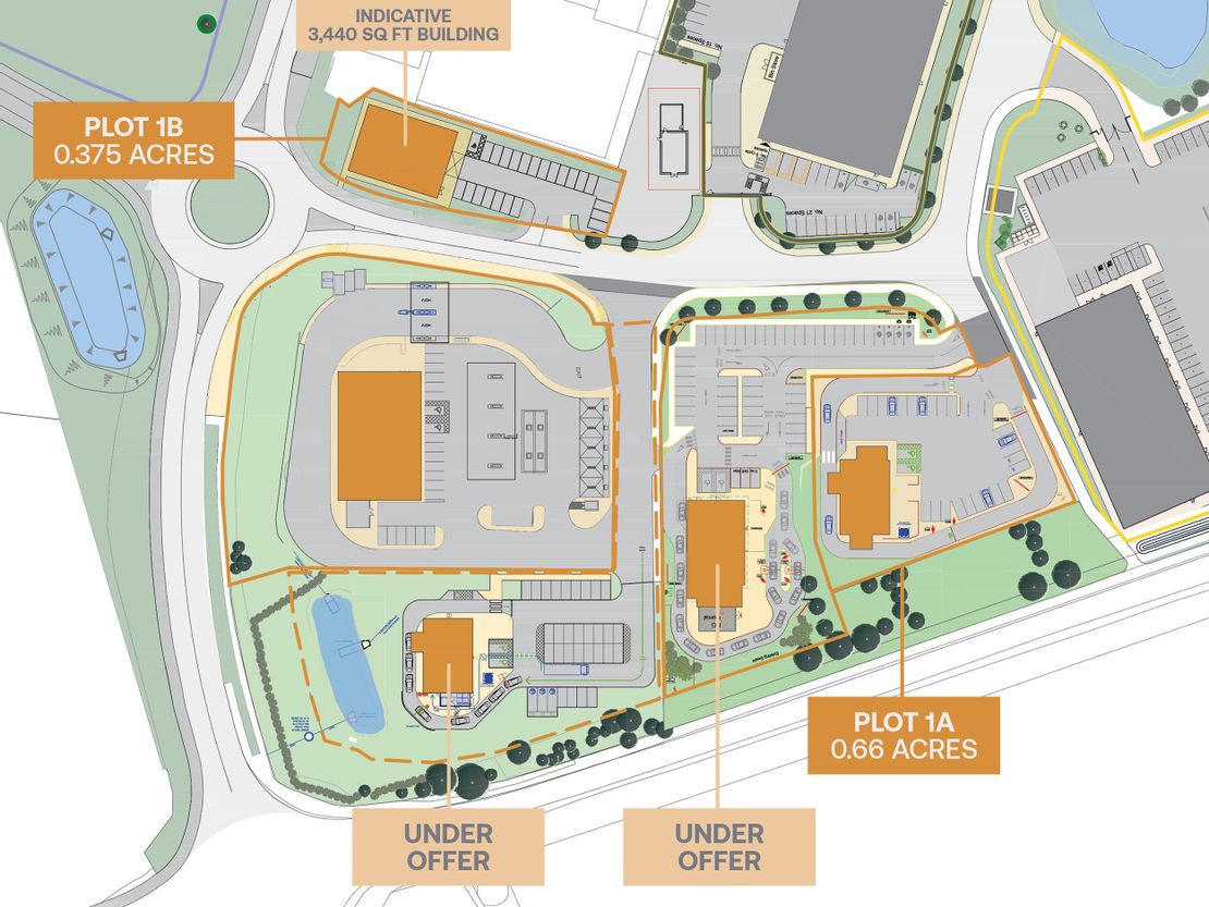 Plot 1b Winsford Gateway Roadside, Road Six, Winsford Industrial Estate, Winsford, Cheshire, CW7 3QF