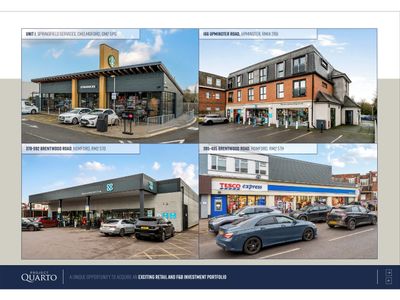 Property Image for Portfolio For Sale, Three Convenience Stores And One Coffee Drive-thru, Brentwood Road, Romford, Greater London, RM2 5TD
