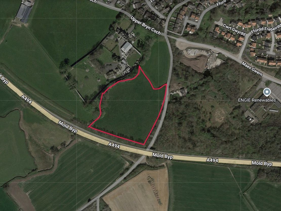 Land At Mold Bypass (A494), Upper Bryn Coch, Mold, Wales, CH7 4AE