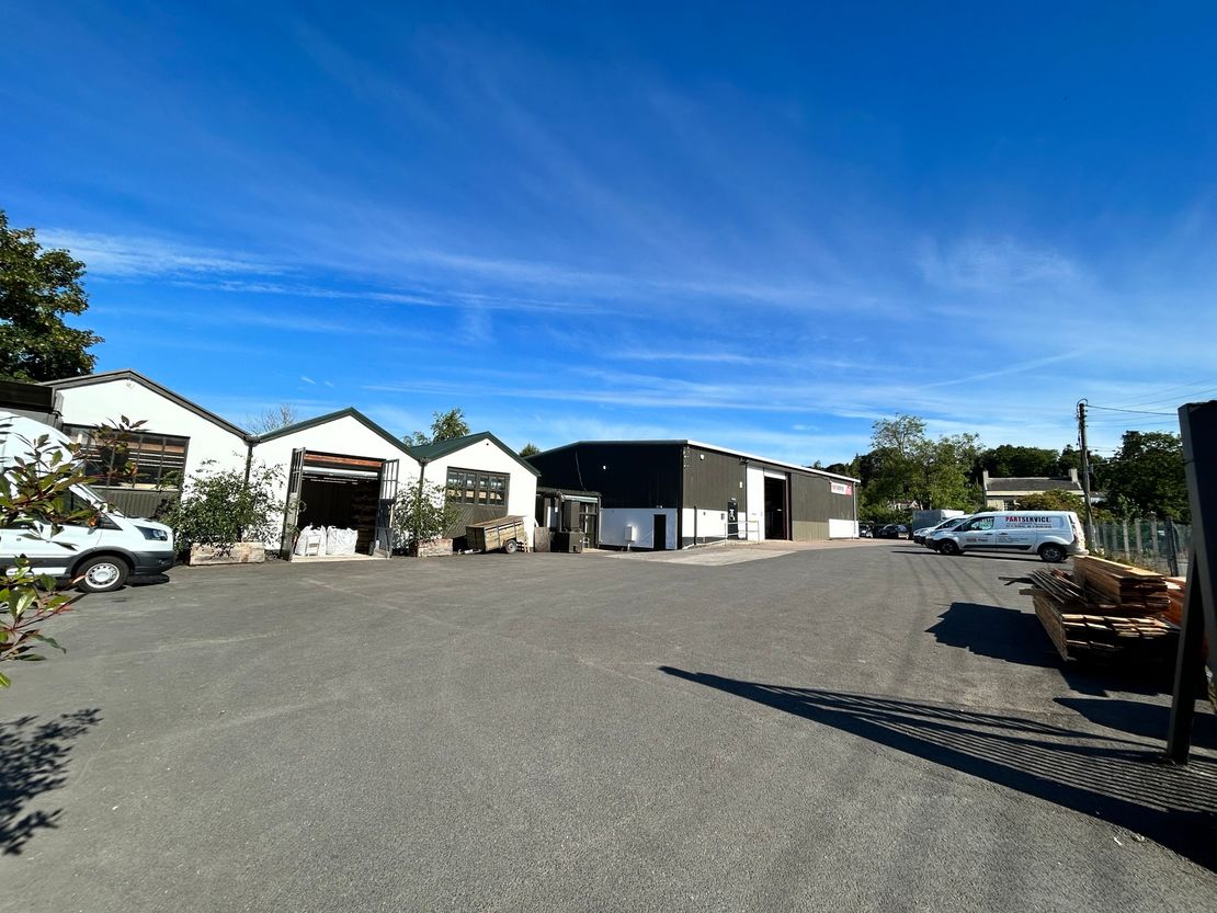 Secure Yard Space, East Town Park, Mill Street, Crediton, Devon, EX17 1HL