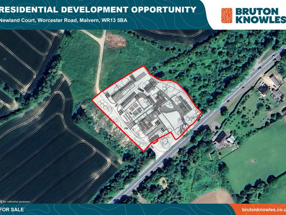 Residential Development Opportunity, Newland Court, Worcester Road, Malvern, WR13 5BA