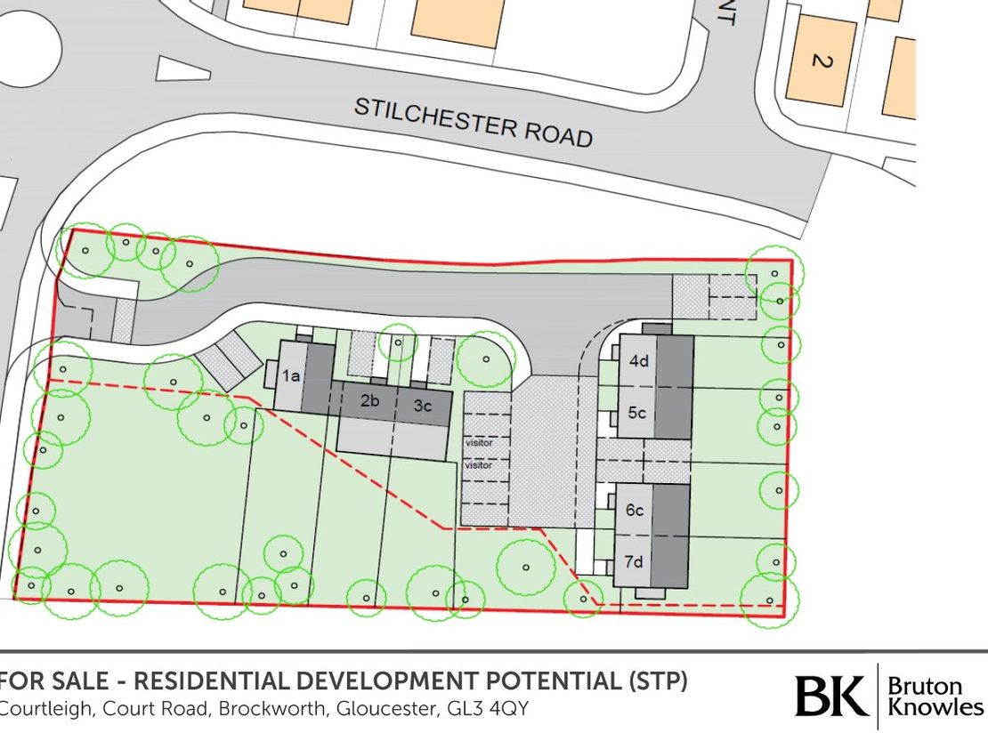 Residential Development Potential, Courtleigh, Court Road, Brockworth, Gloucester, Gloucestershire, GL3 4QY