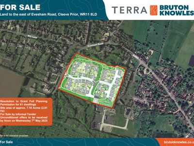 Property Image for Land To The East Of Evesham Road, Cleeve Prior, Evesham, Worcestershire, WR11 8LD