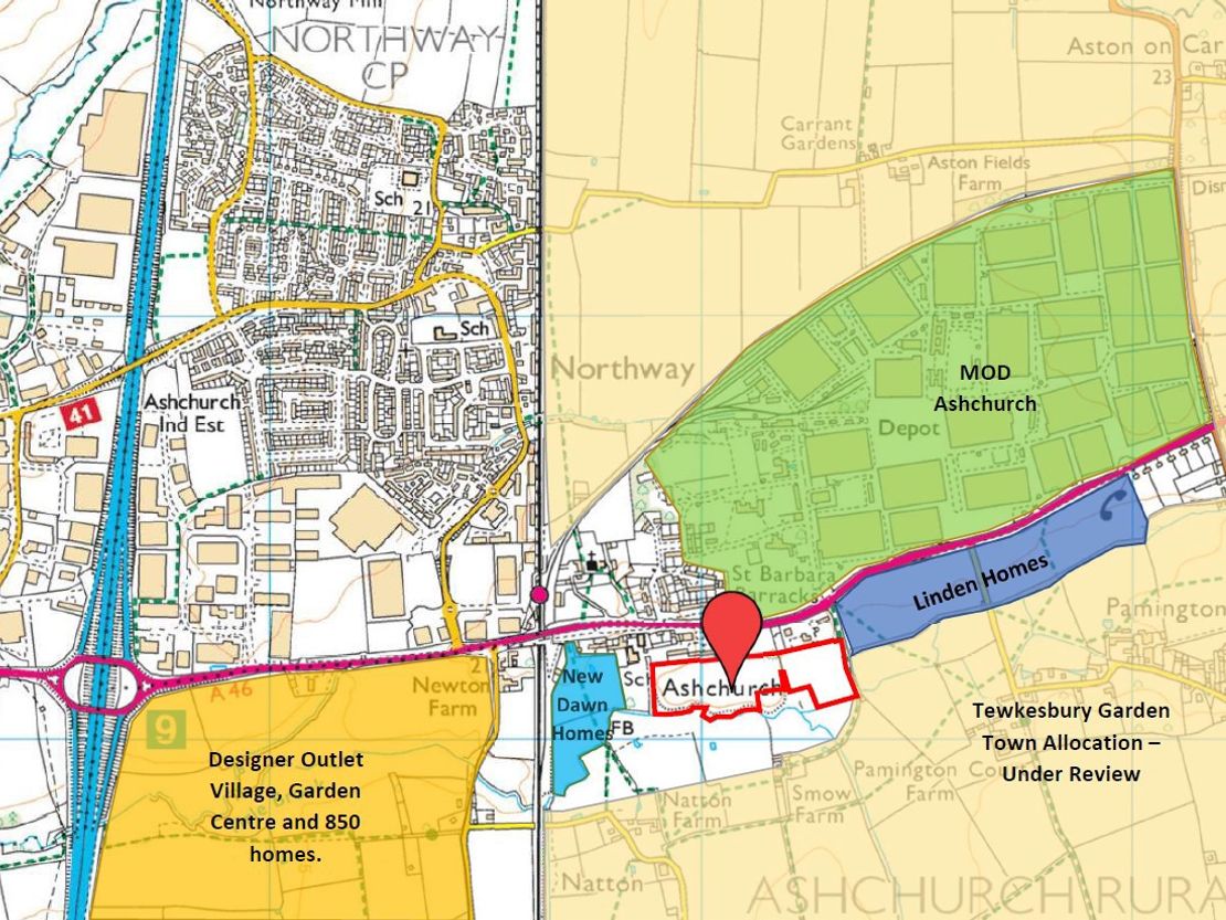 Residential Development Land At Fitzhamon Park, A46, Ashchurch, Tewkesbury, Gloucestershire, GL208LH