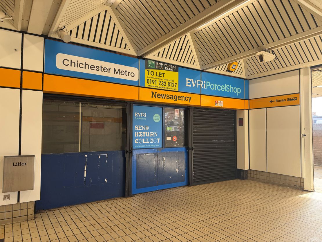 Newsagents Chichester Metro Station, Dean Road, South Shields, Tyne And Wear, NE33 5PZ
