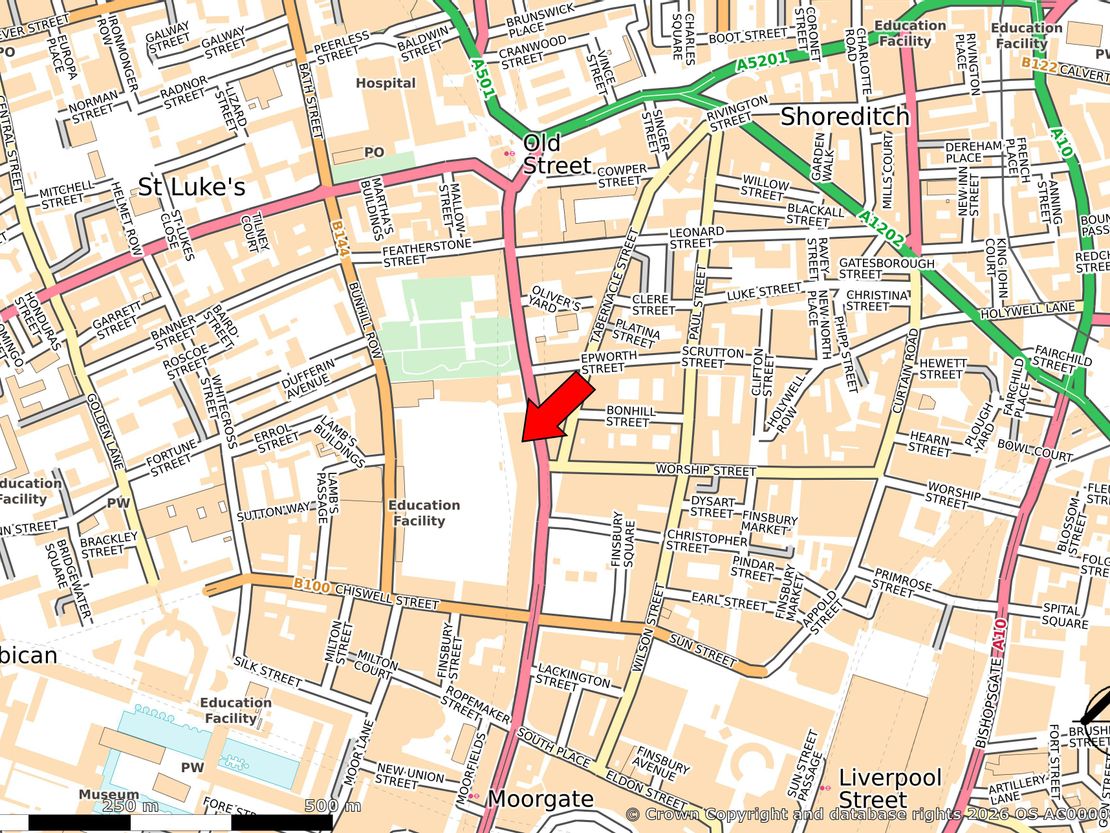 22, City Road, London, EC1Y 2AJ