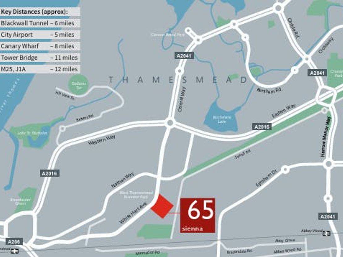 65.5 Sienna Park, White Hart Avenue, Thamesmead, SE28 0GW
