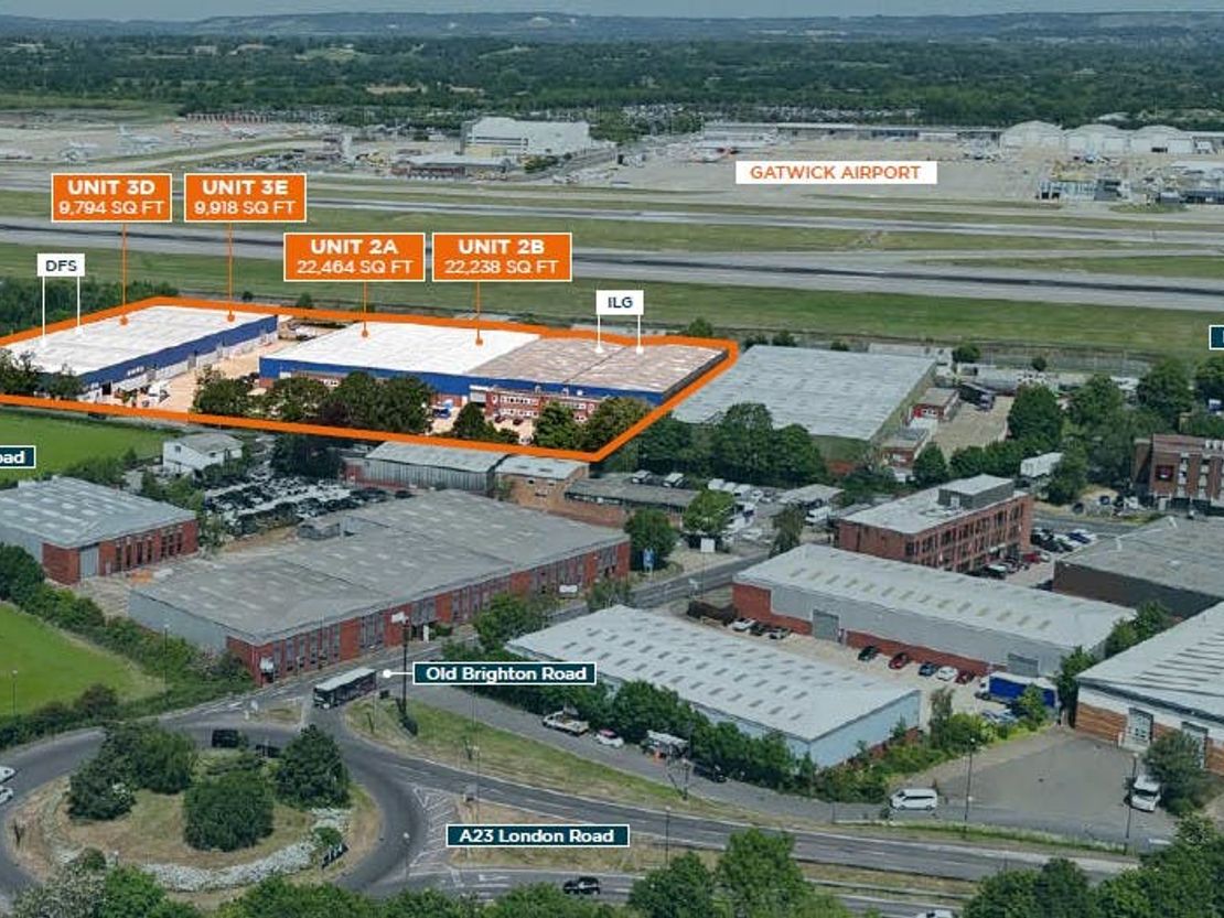 Gatwick Gate Industrial Estate, Charlwood Road, Lowfield Heath, Crawley, West Sussex, RH11 0TG