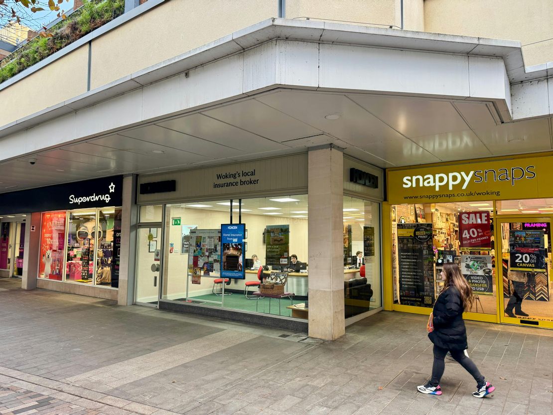 49 Commercial Way, Wolsey Place Shopping Centre, Woking, GU21 6XR