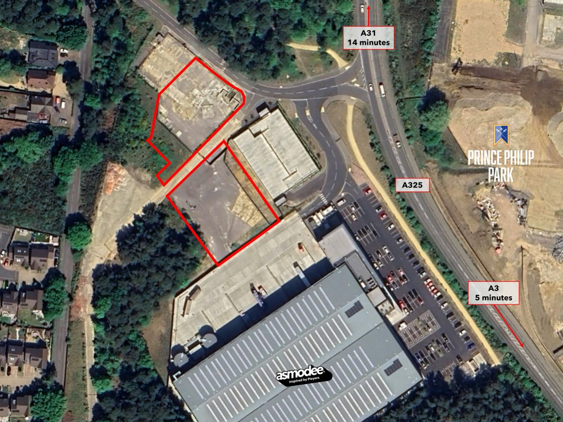 Land at Hogmoor Employment Site, Bordon, GU35 9GQ
