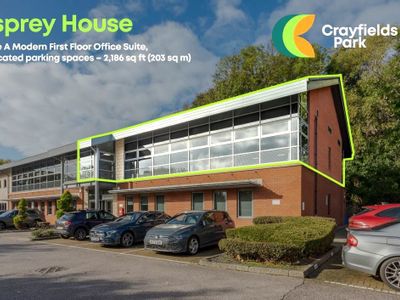 Property Image for Part 1st Floor Osprey House, Crayfields Business Park, New Mill Road, Orpington, Kent, BR5 3QJ