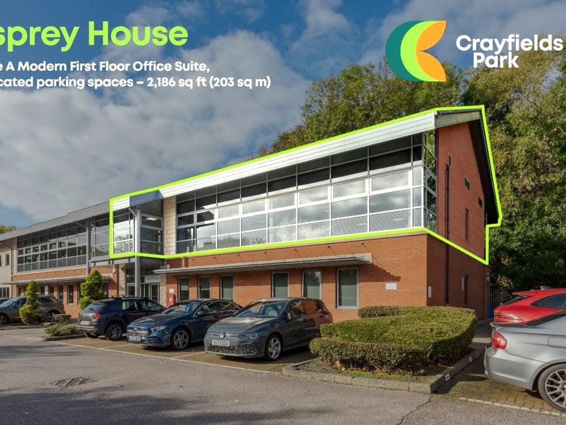 Part 1st Floor Osprey House, Crayfields Business Park, New Mill Road, Orpington, Kent, BR5 3QJ