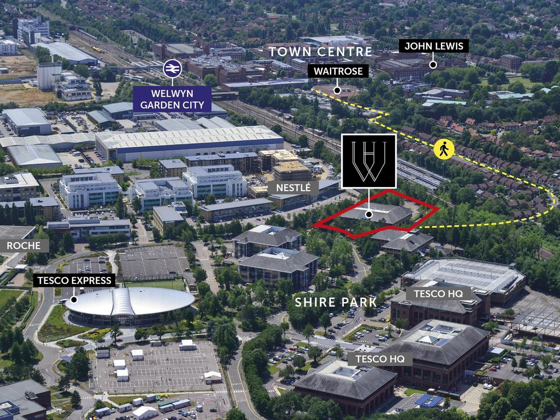 Wallace House, 4 Falcon Way, Shire Park, Welwyn Garden City, Hertfordshire, AL7 1TW
