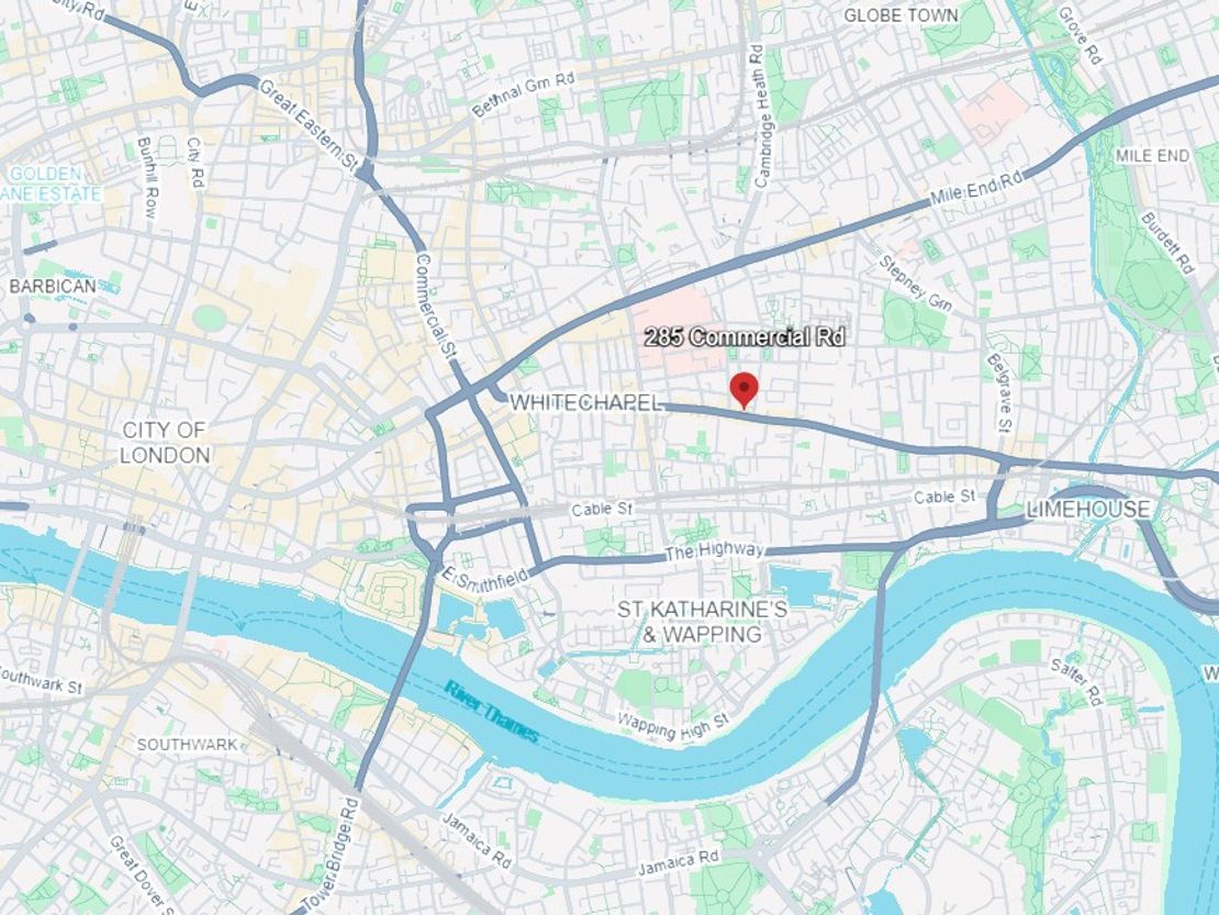 285 Commercial Road, London, Greater London, E1 2PS