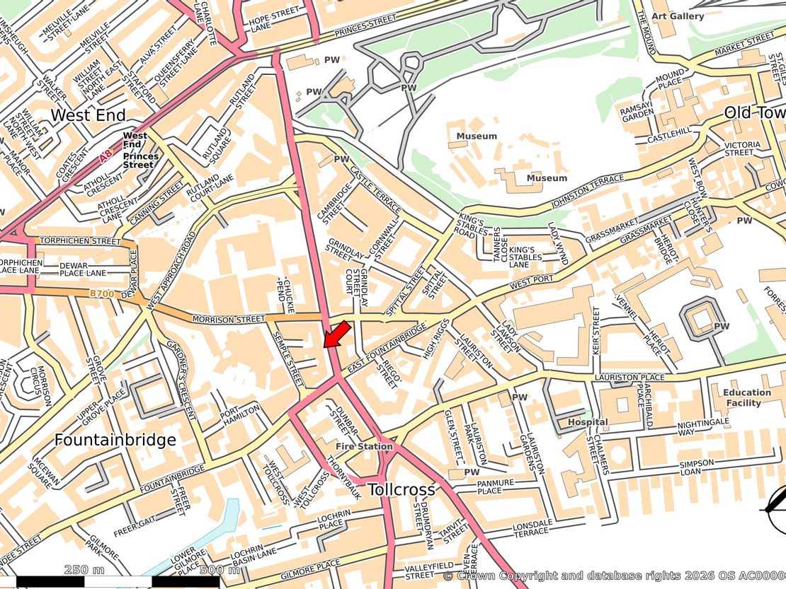 130 Lothian Road, Edinburgh, City Of Edinburgh, EH3 9BG