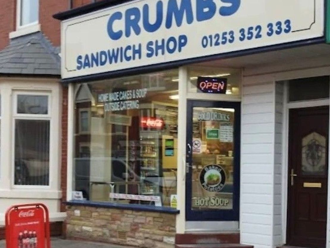 Crumb Sandwich Shop, 93 Holmfield Road, Blackpool, FY2