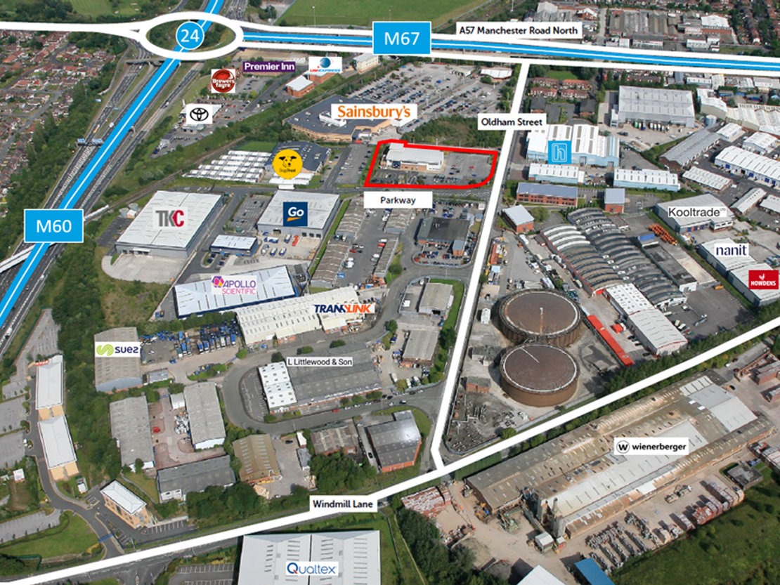 Former Pure Gym, Parkway / Oldham Street, Denton, Manchester M34 3SJ