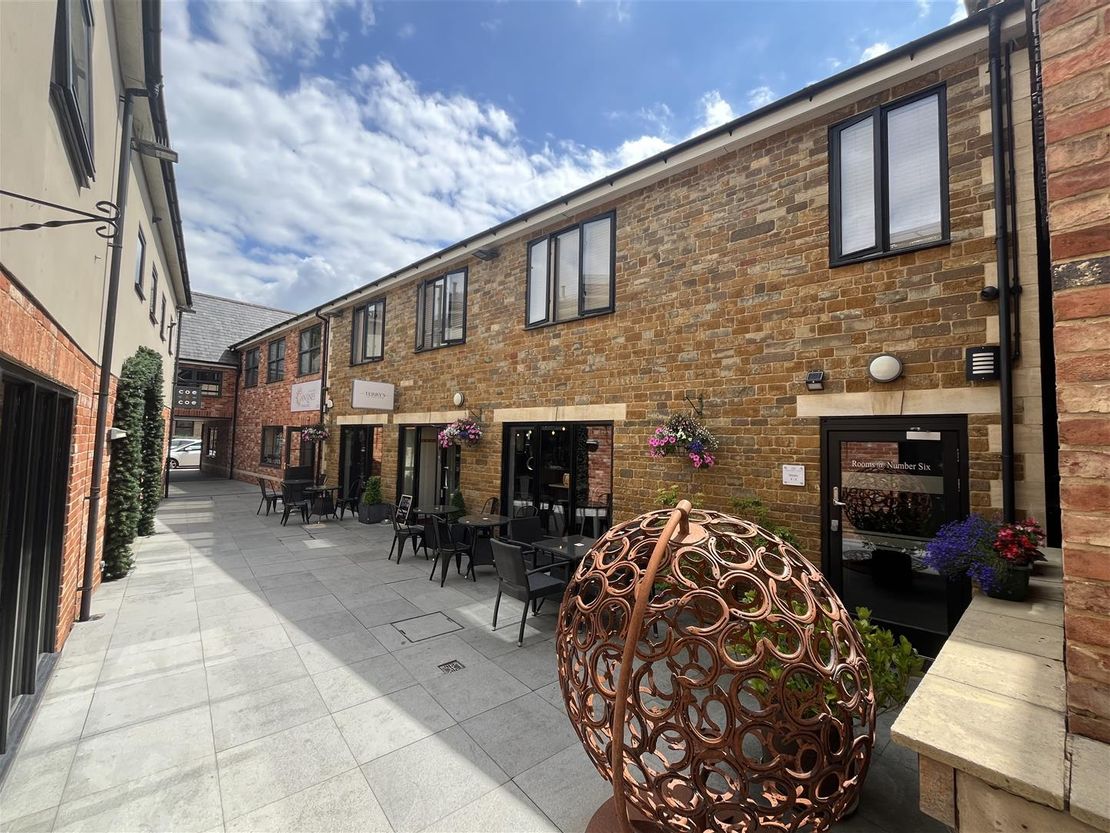 Freehold Investment, Rooms at No 6, Bakers Yard, Church Street, Oakham LE15 6AA