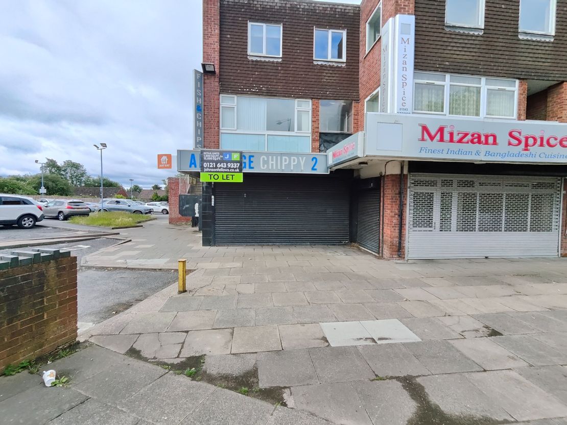Unit 1 & 2 Salters Wood Shopping Centre, Lichfield Rd, Walsall Wood, Walsall WS9 9NP