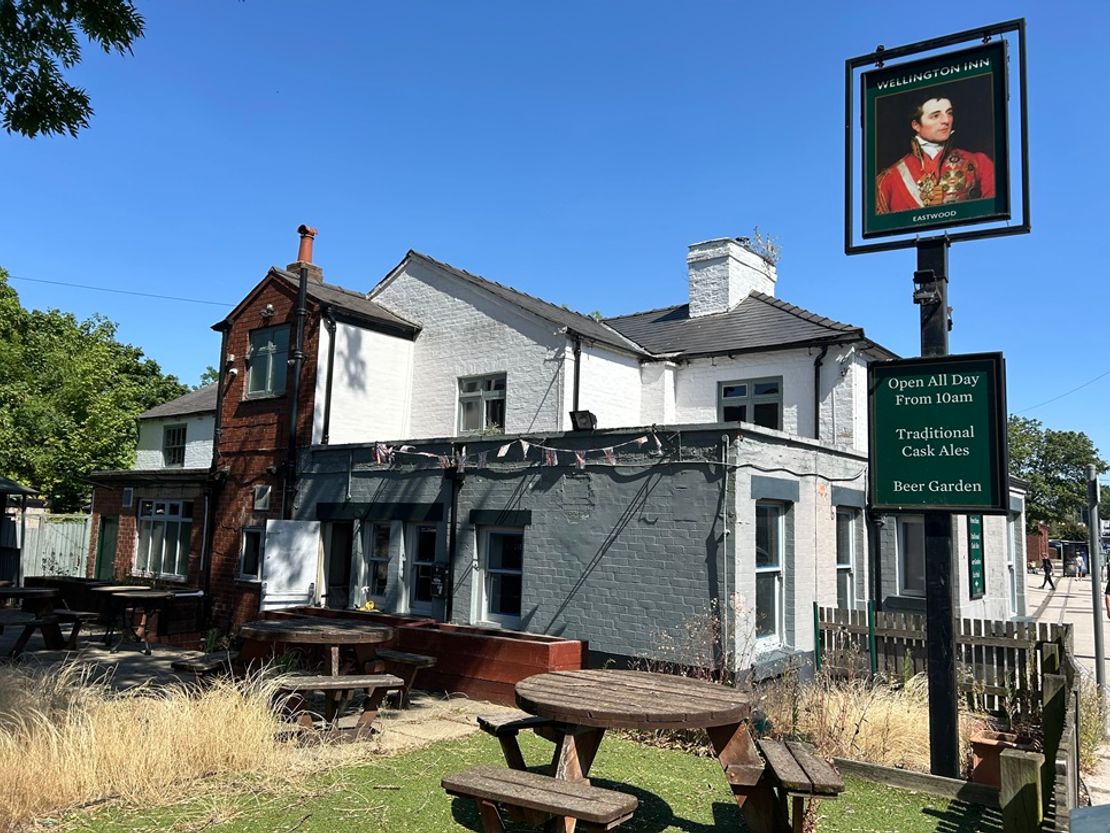 Wellington Inn, 103 Nottingham Road, Eastwood, Nottingham, Nottinghamshire, NG16 3GH