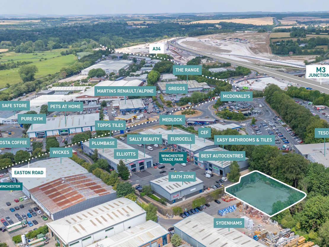 Land At Cemex Winchester Plant, Easton Lane, Winchester, Hampshire, SO23 7RU