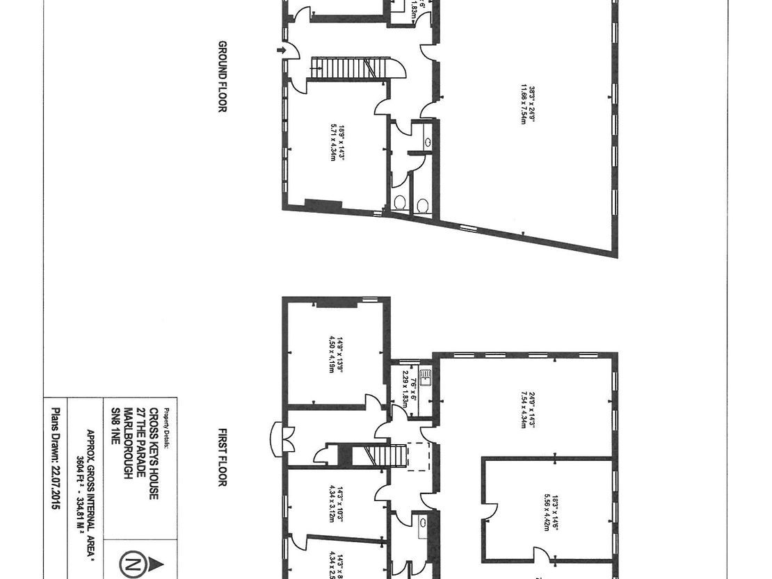 Ground & First Floors Offices Cross Keys House, The Parade, Marlborough, Wiltshire, SN8 1NE