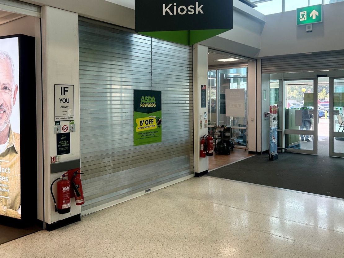 Concession Unit, Asda Superstore, Mansfield, Nottinghamshire, NG19 0HA