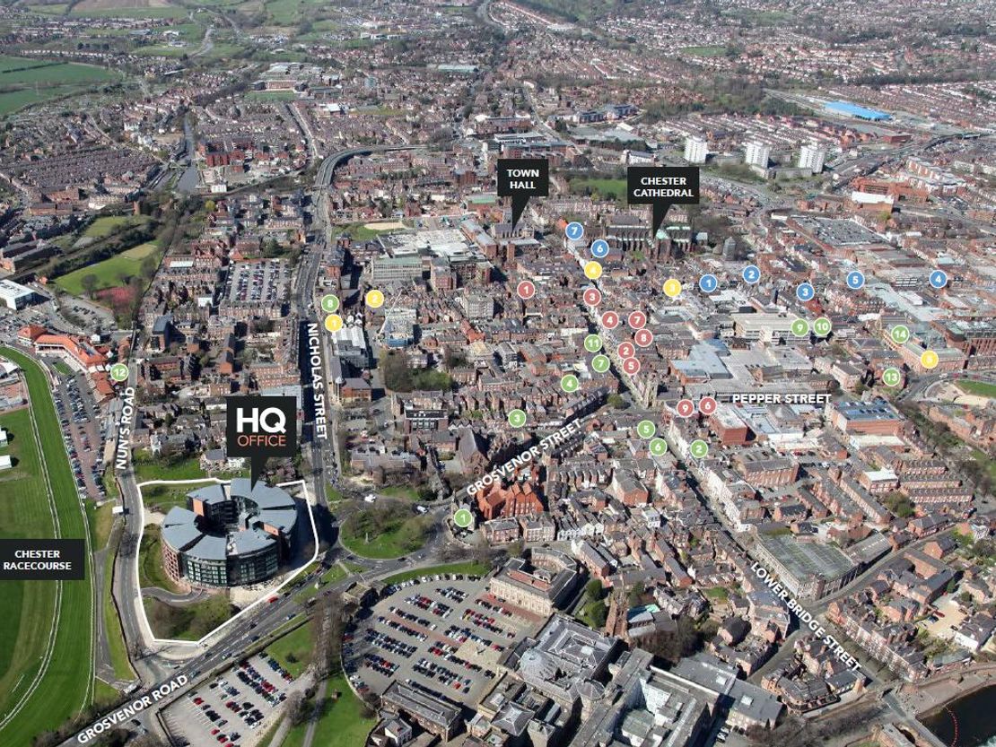 HQ, 5th Floor Suite, 58 Nicholas Street, Chester, Cheshire, CH1 2NP