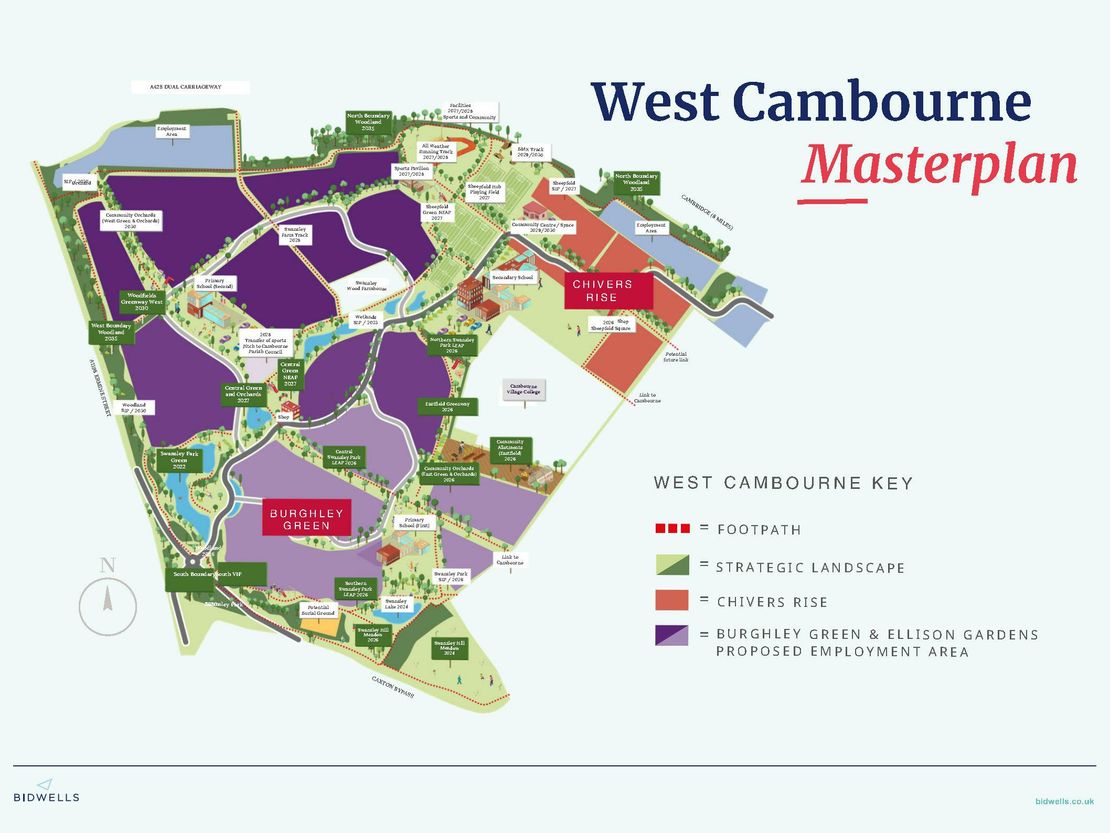 Retail Units at West Cambourne, Chivers Rise, Cambourne, Cambridge, CB23 6EF