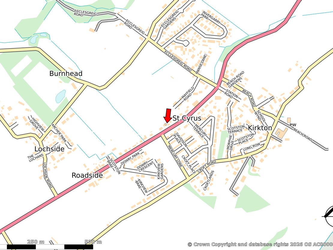 Wayside, Main Road, St. Cyrus, Montrose, DD10 0BA
