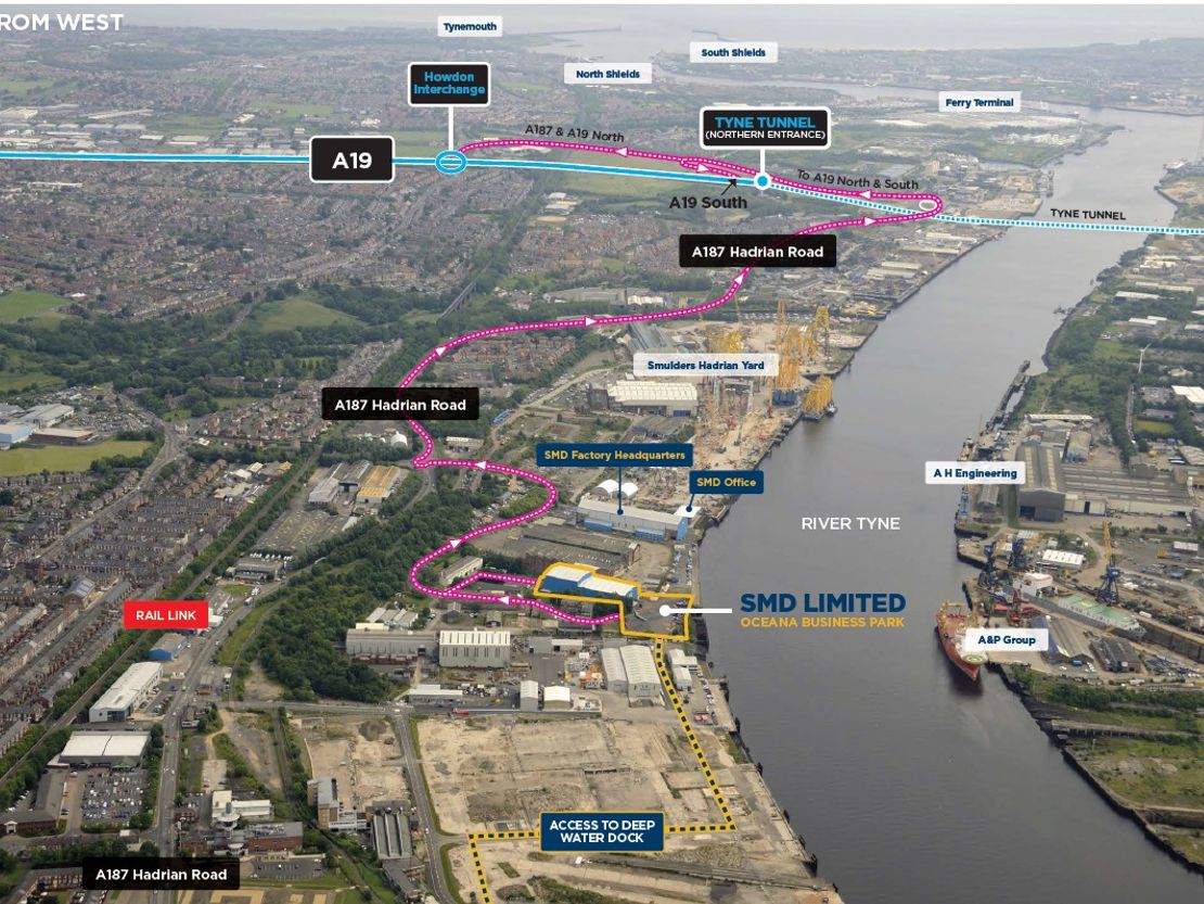 SMD Building, Oceana Business Park, Davy Bank, Wallsend, NE29 6UZ