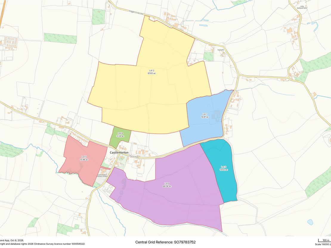 Lot 5 - Ruells Farm And Land At Church Farm, Church Road, Castlemorton, Malvern, Worcestershire, WR13 6BH