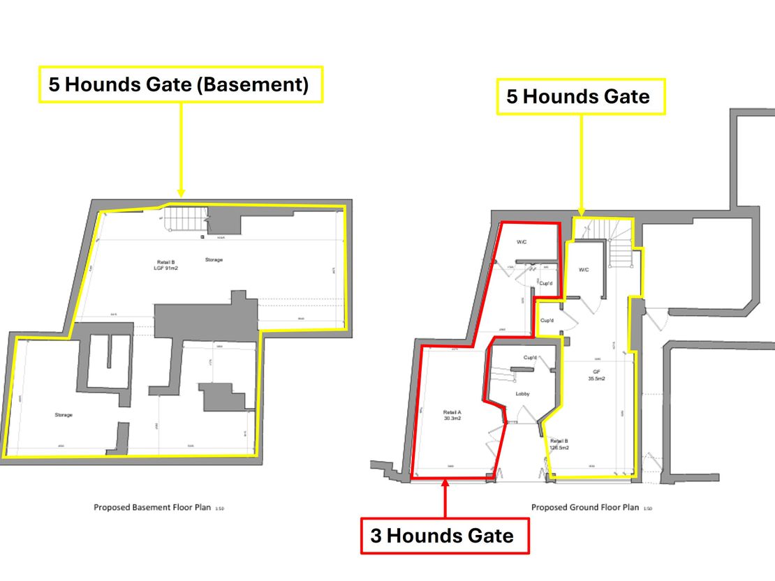 3-5 Hounds Gate, Nottingham, East Midlands, NG1 7AA