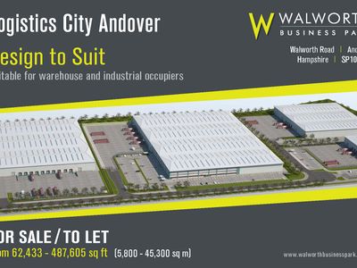 Property Image for Logistics City Andover, Plot 90 Walworth Business Park, Andover, Hampshire, SP10 5LH