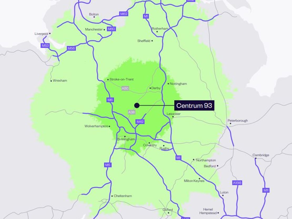Centrum 93, Centrum Logistics Park, Callister Way, Centrum West, Burton-on-trent, Staffordshire, DE14 2SY