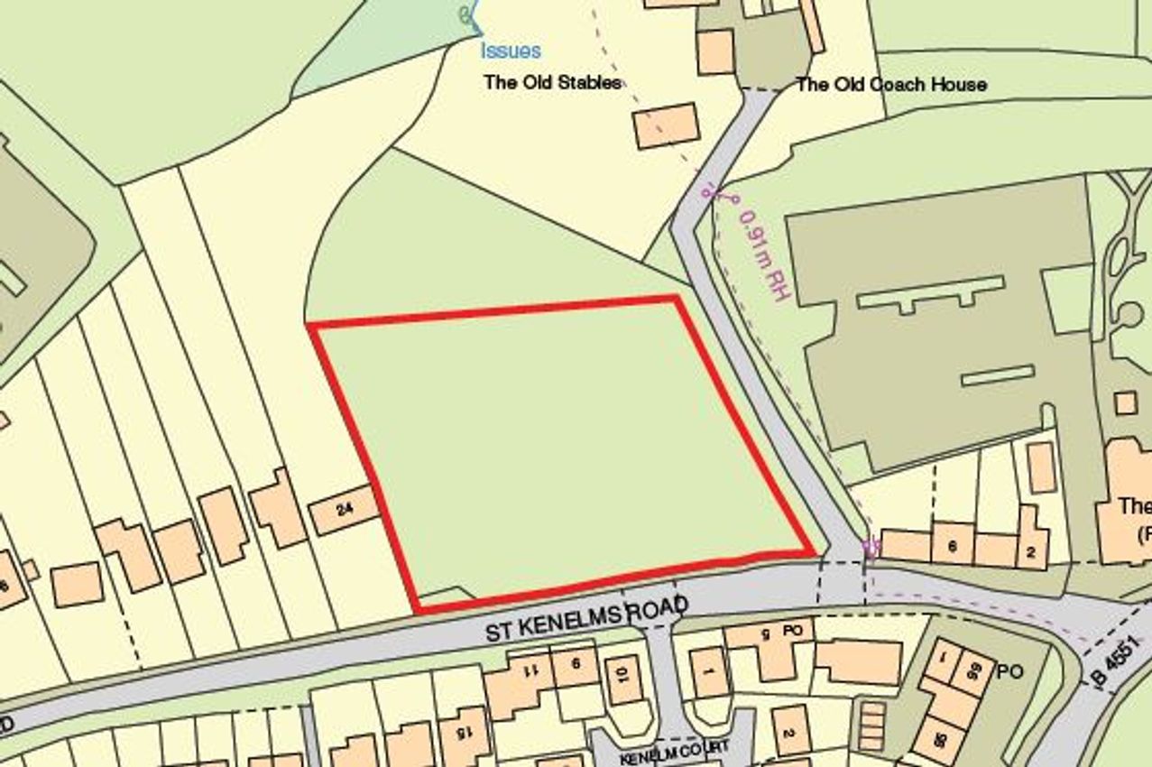 For Sale Land At St. Kenelms Road, Romsley, Halesowen, West Midlands