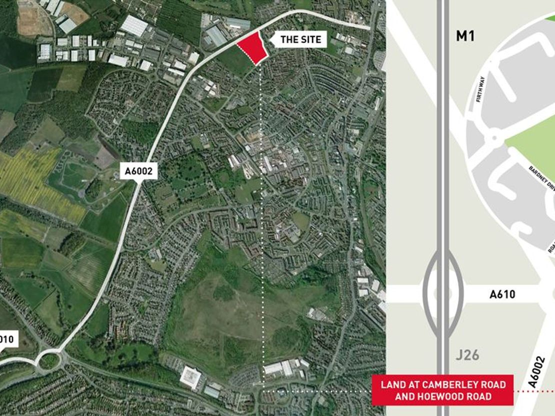Land At Camberley Road And Hoewood Road, Bulwell, Nottingham, Nottinghamshire, NG6 8JY