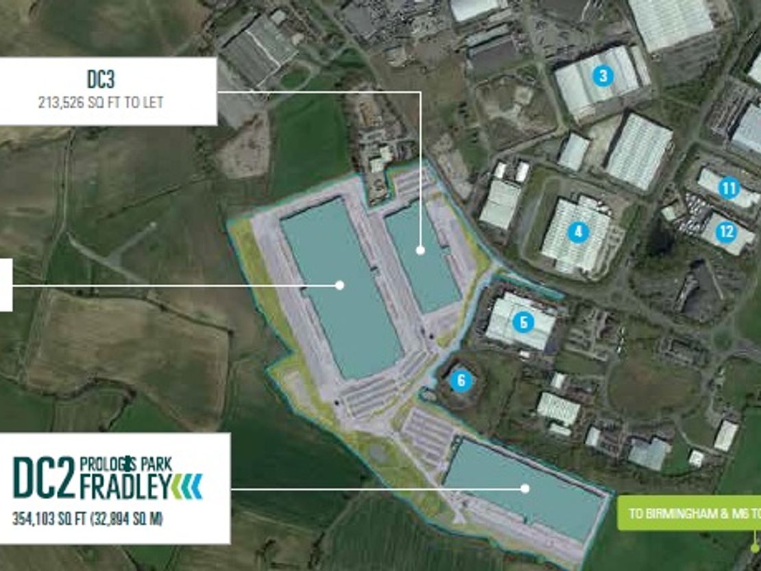 DC2, Prologis Park, Lichfield, WS13 8LH