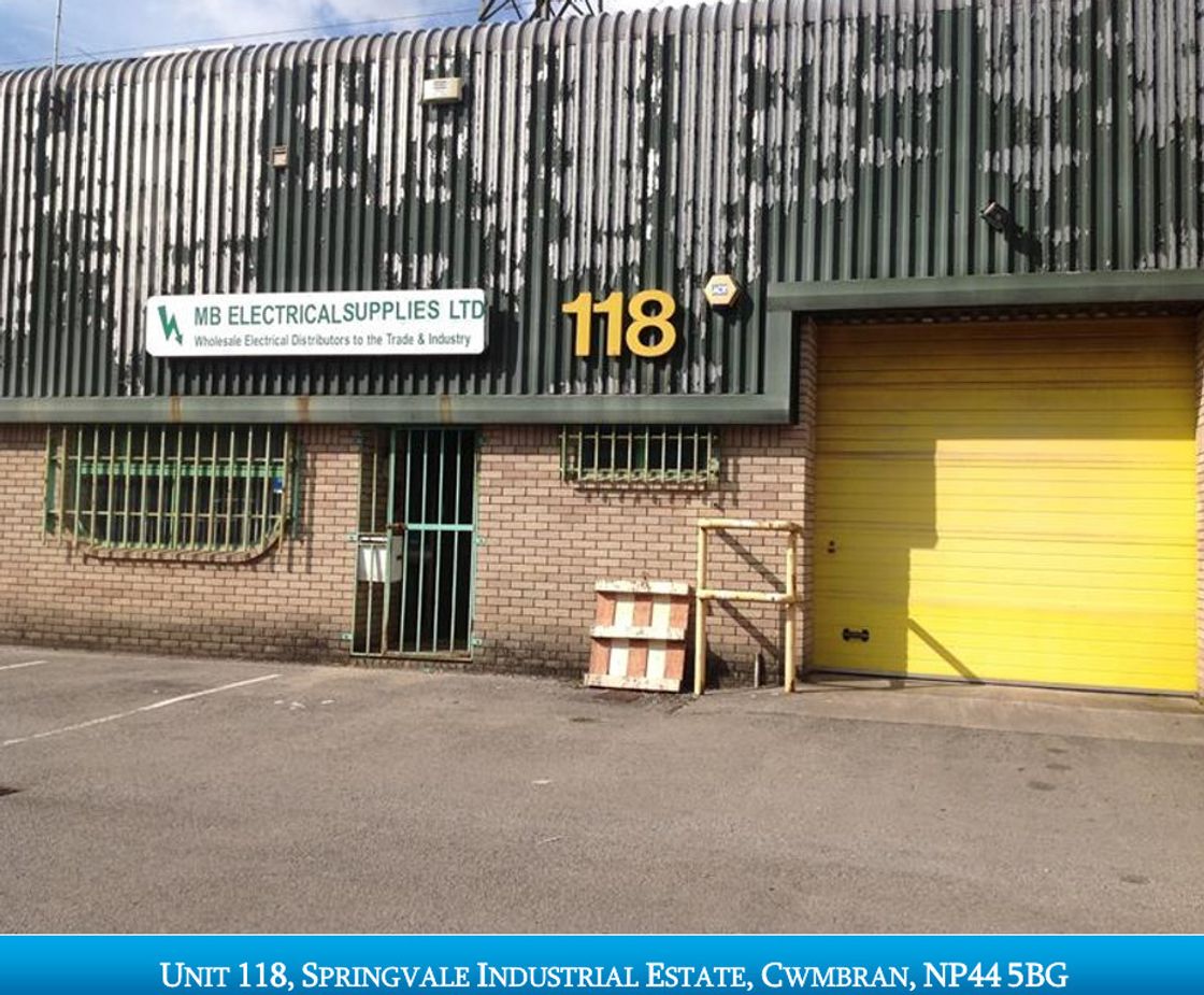To Let 109, Springvale Industrial Estate, Cwmbran NP44 5BG, UK PropList