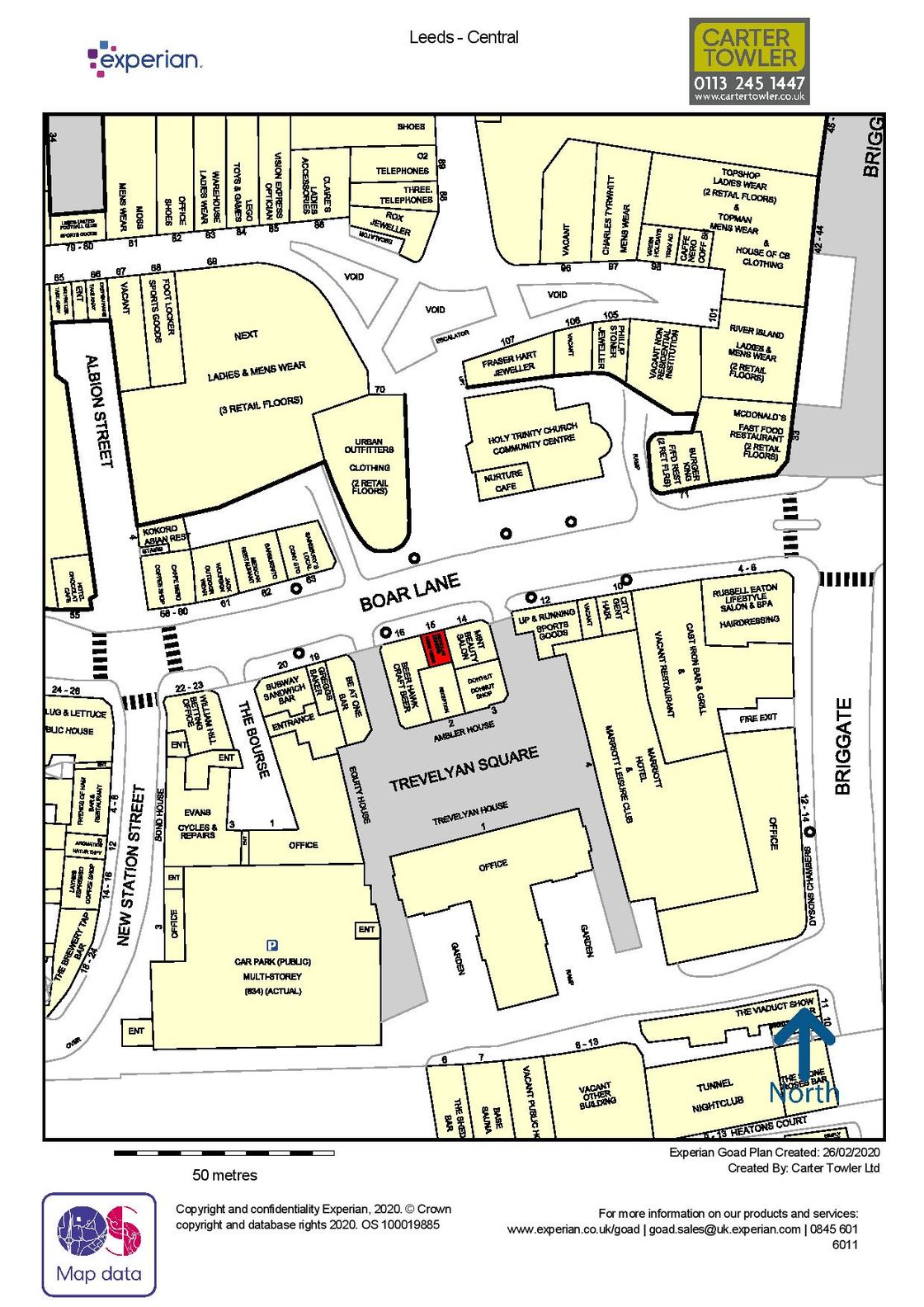 To Let: 15, Boar Lane, Leeds, West Yorkshire, LS1 6EA | PropList