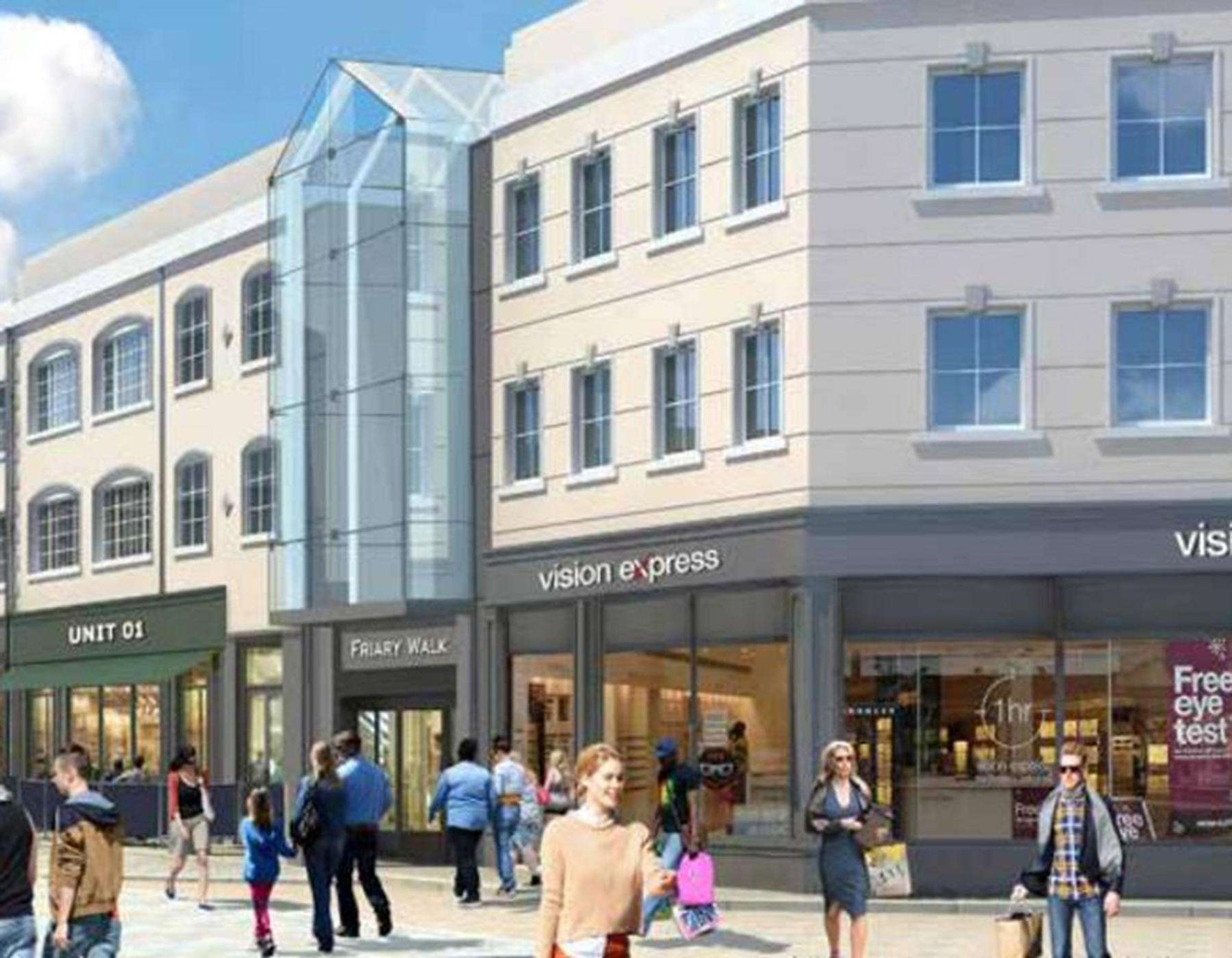 To Let Unit 27A, Crowngate Shopping Centre, Friary Walk and Chapel